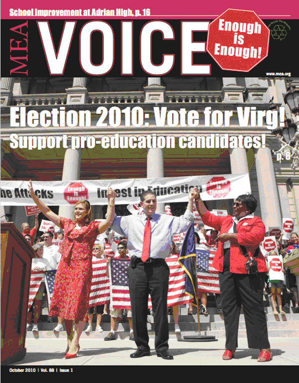 Images from 
MEA Concedes Large Percentage of ‘Conservative’ Teachers, Endorses 97% Democrats