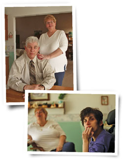 Rob and Pat Haynes, Melissa Haynes