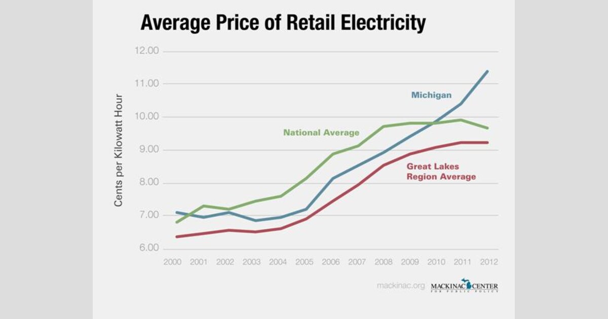 With Competition Diminished, Michigan Citizens Paying High Price For Electricity Michigan