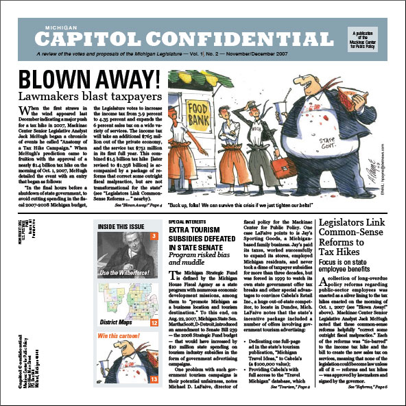 Images from 
MICHIGAN CAPITOL CONFIDENTIAL