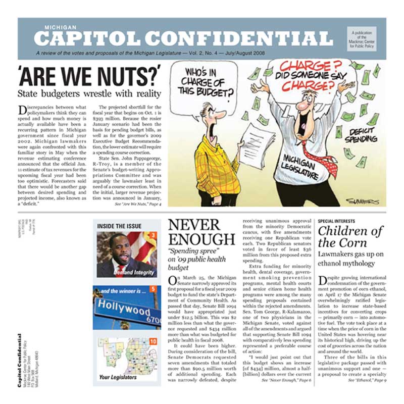 Images from 
MICHIGAN CAPITOL CONFIDENTIAL