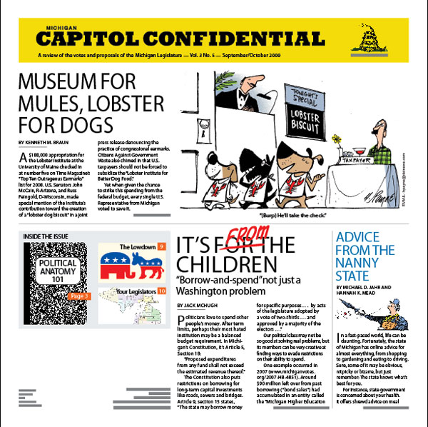 Images from 
MICHIGAN CAPITOL CONFIDENTIAL