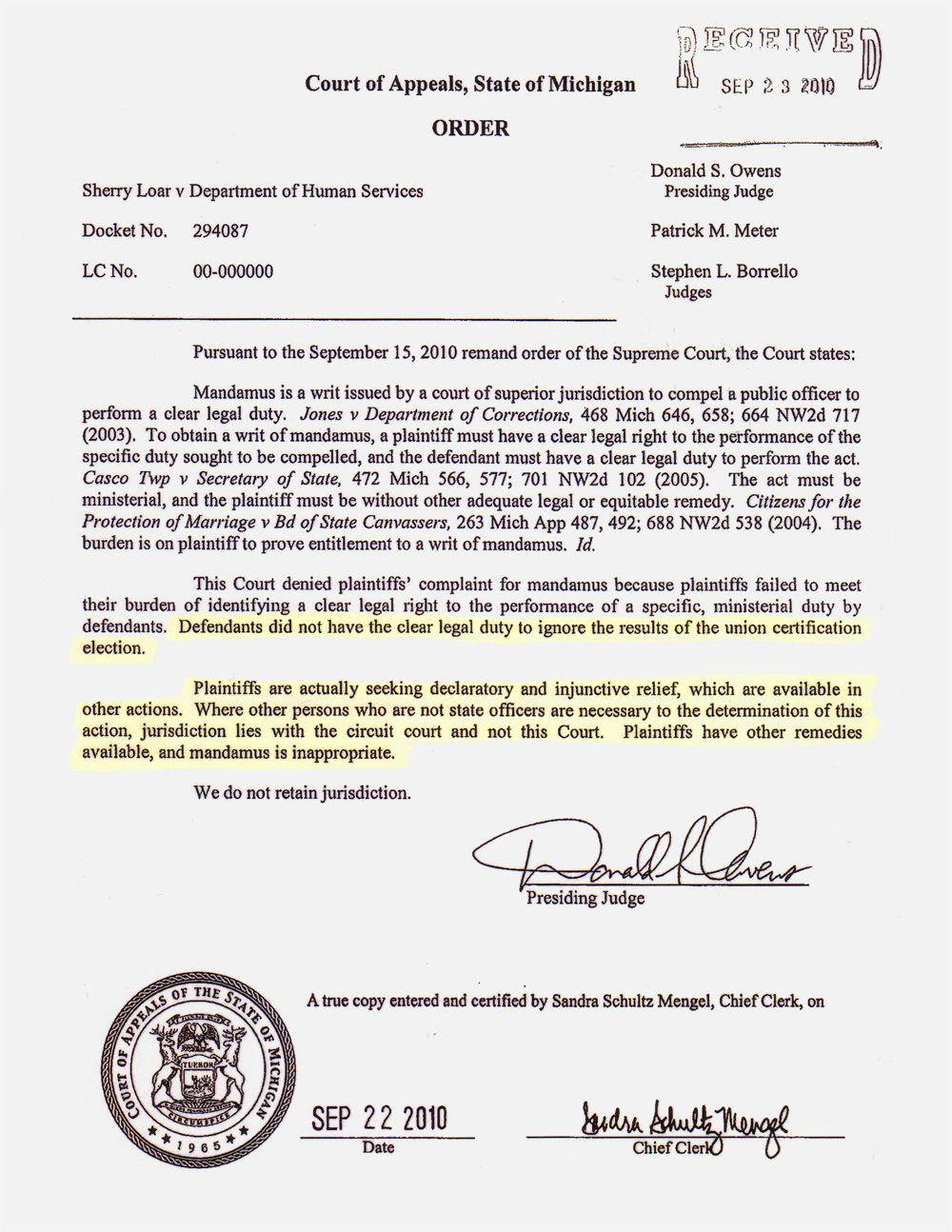 Sample Letter To Judge For Reconsideration from www.michigancapitolconfidential.com