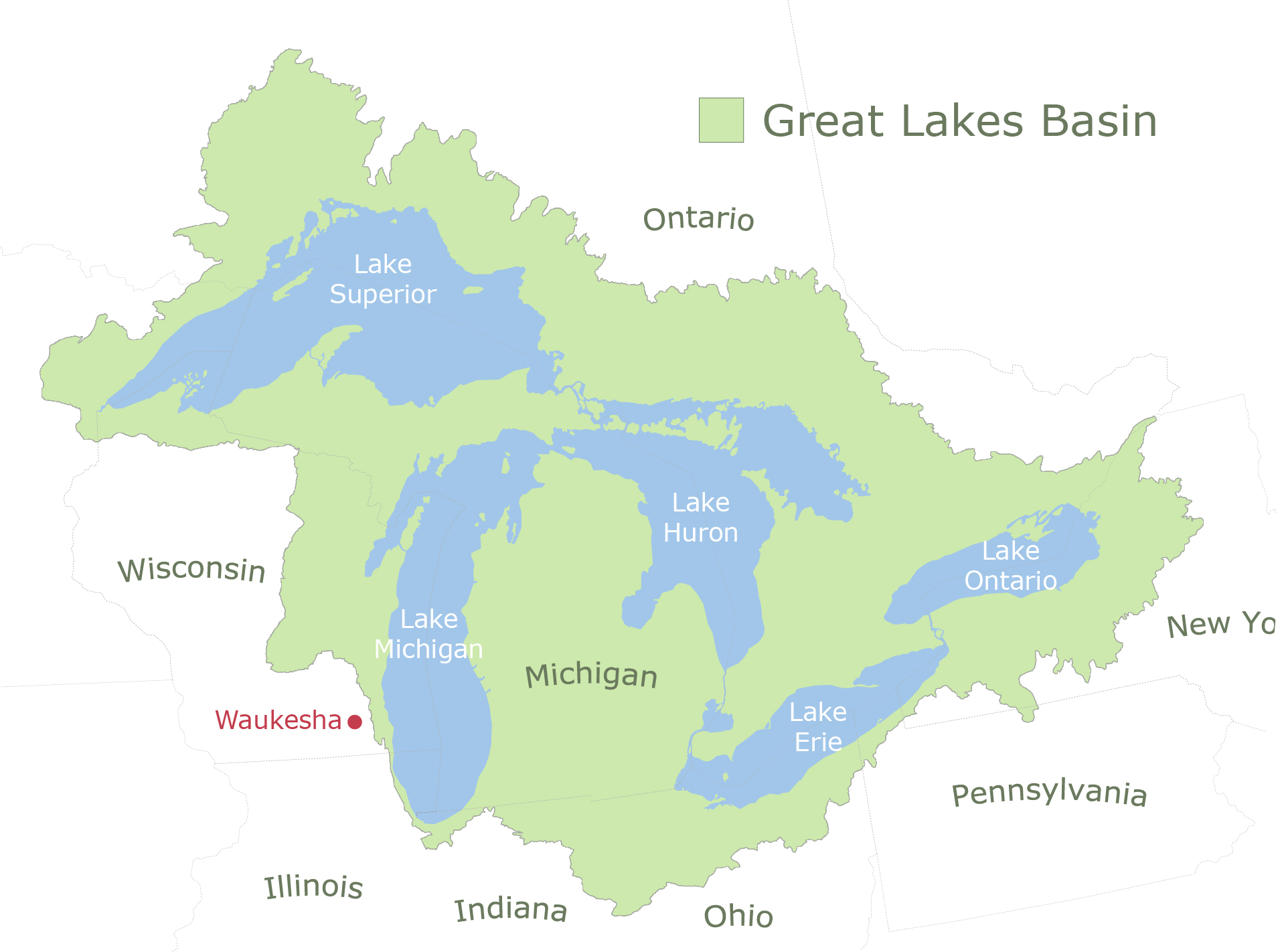 Vote Sends Lake Michigan Water Outside the Great Lakes Basin - Michigan.